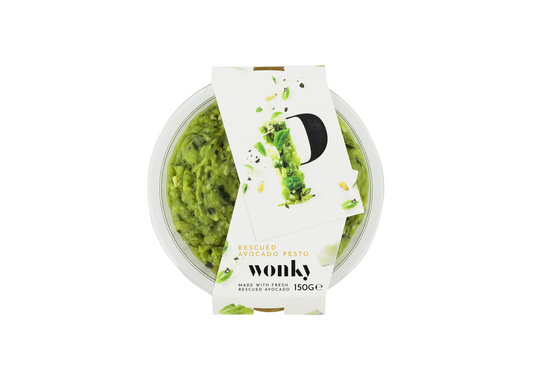 Wonky Avocado Pesto dip